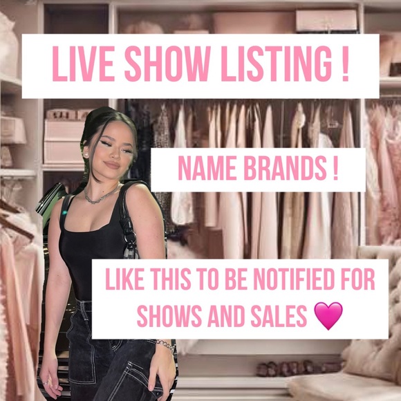 Other - LIVE SHOW FLYER🩷 like to b notified 🤍